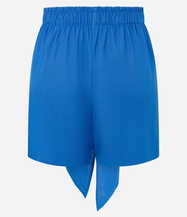 Short Pollera en Viscolino con Lazo Delantero 7
