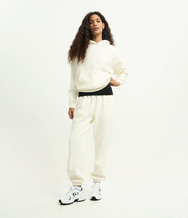 Pantalón Jogger en Algodón con Cintura con Elástico 1