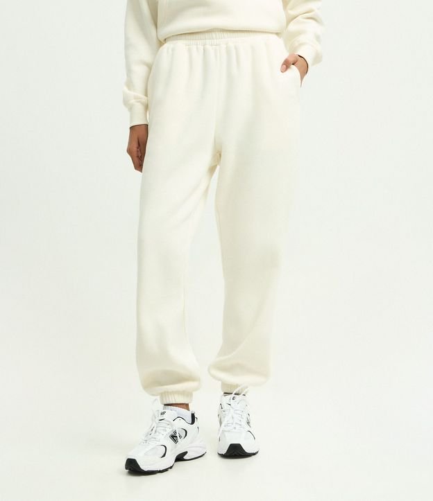Pantalón Jogger en Algodón con Cintura con Elástico 2