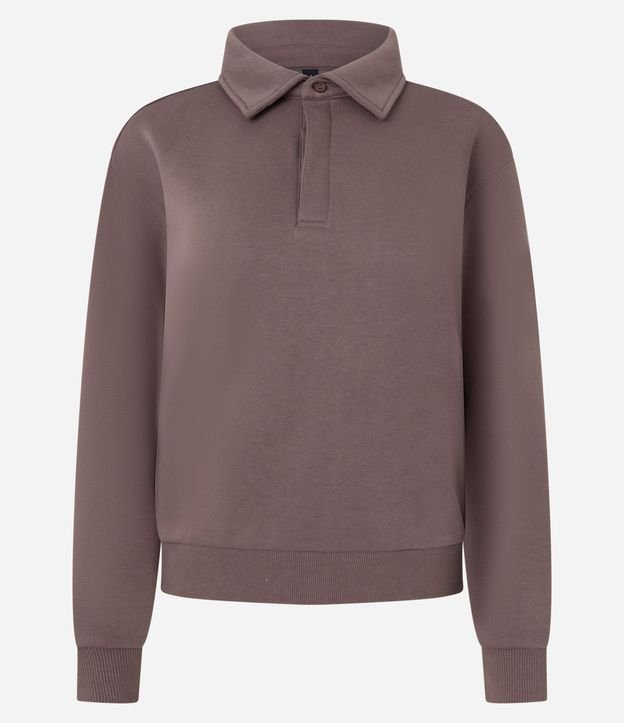 Saco cerrado en Algodón con Cuello Polo 6