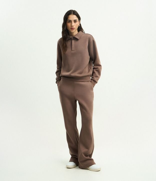 Saco cerrado en Algodón con Cuello Polo 3