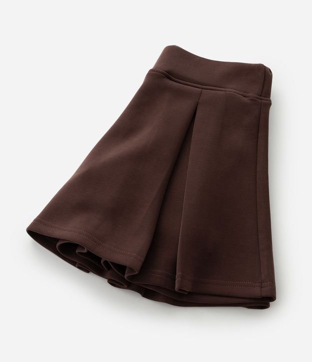 Pollera Infantil en Algodón con Pliegues Peach Touch – Talle 5 a 14 años 5