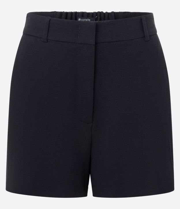 Short Sastre en Crepé con Cintura Elástica 5