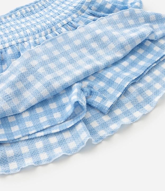Pollera Infantil Vichy con Cintura Lastex - Talle 5 a 14 años 7