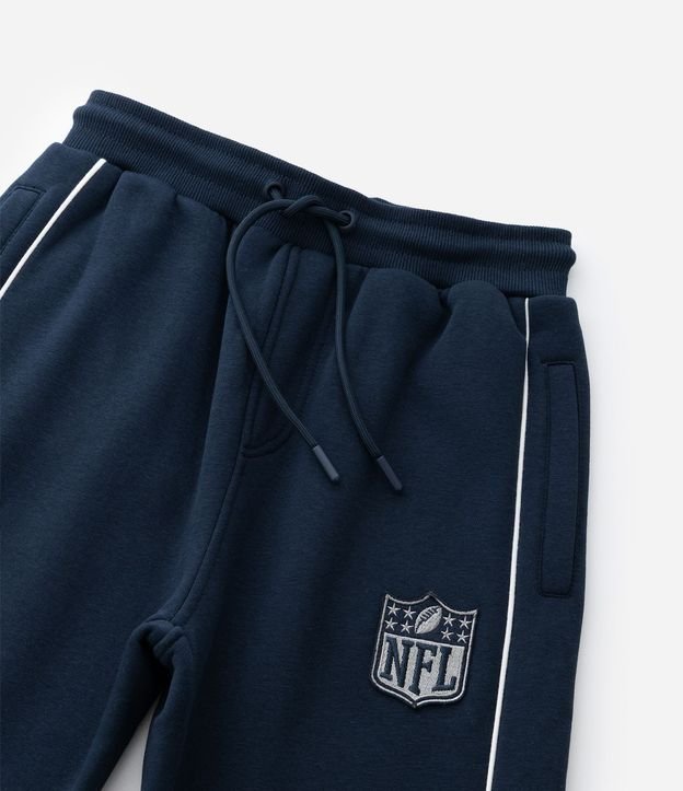 Pantalón Infantil en Algodón con Bordado NFL – Talle 5 a 14 años 9