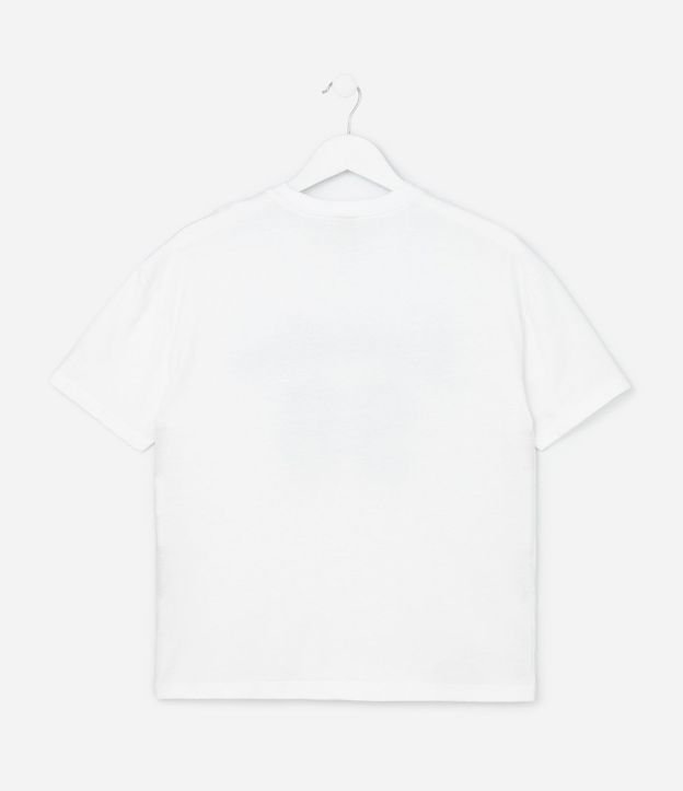 Remera Over Infantil con Estampa Lettering London  - Tam  7 a 16 años 3