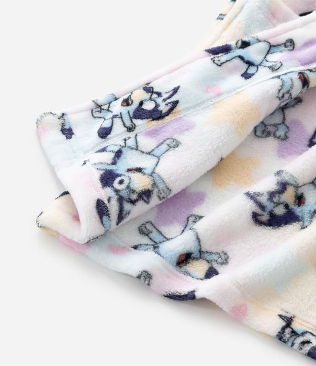 Bata de Baño Infantil con Estampa Bluey – Talle 3 a 12 años 4