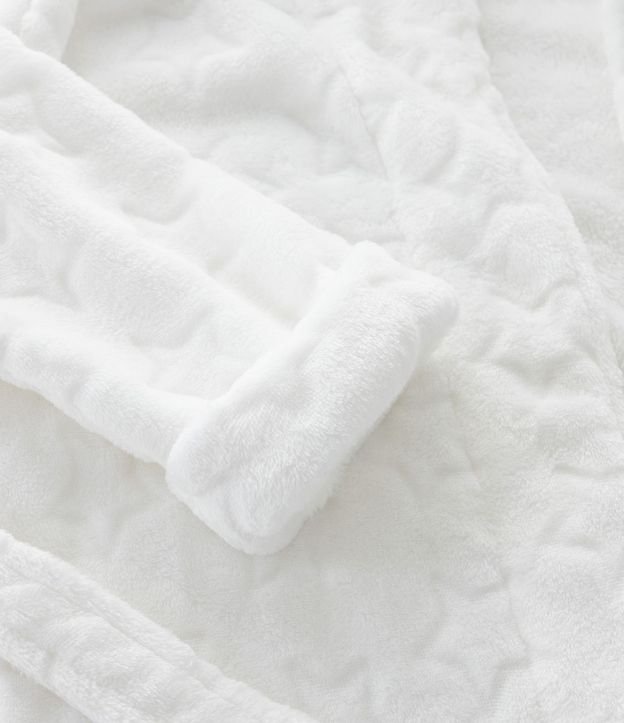 Bata de Baño Infantil con Relieve y Capucha Unicórnio – Talle 3 a 16 años 4
