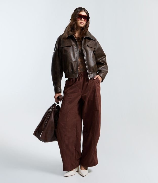Pantalón Barrel con Cintura Elástica 1