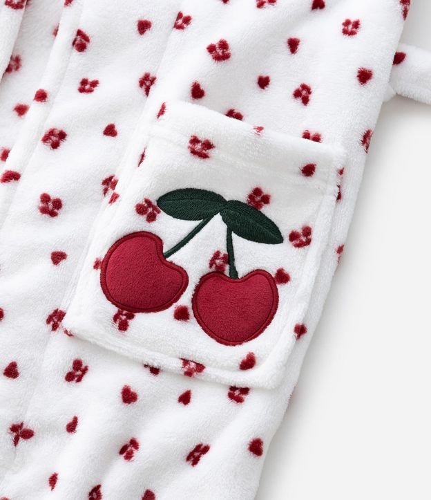 Bata de Baño Infantil con Cinto y Estampa de Cinnamonroll – Talle 5 a 16 años 6