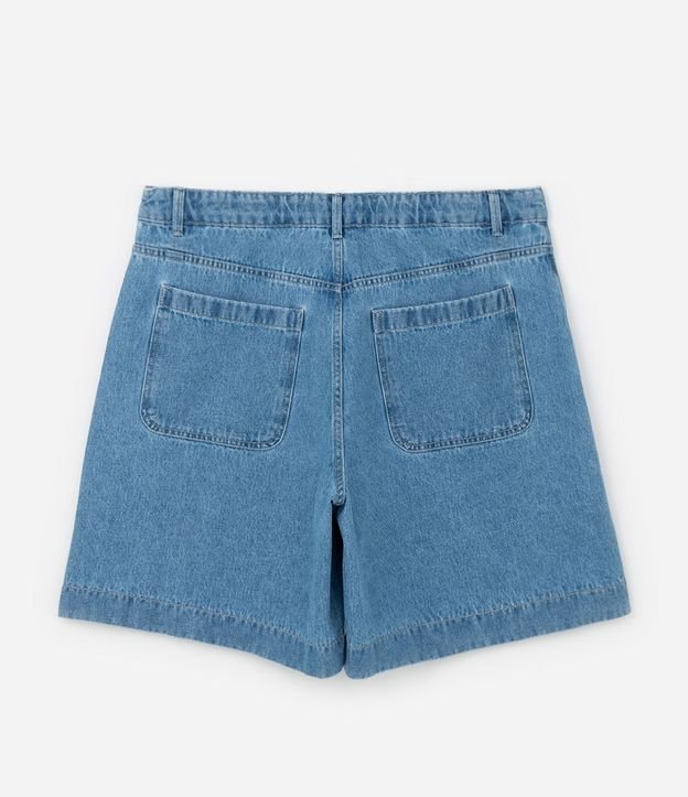 Bermuda en Jeans con Bolsillos Curve & Plus Size 8