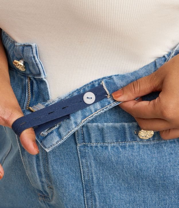Bermuda en Jeans con Bolsillos Curve & Plus Size 4