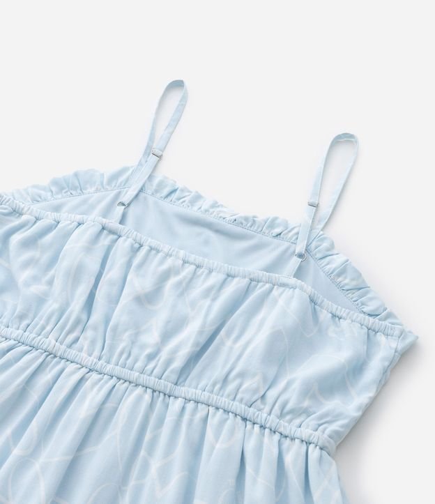 Vestido Infantil con Estampado de Corazones - Talle 5 a 14 7