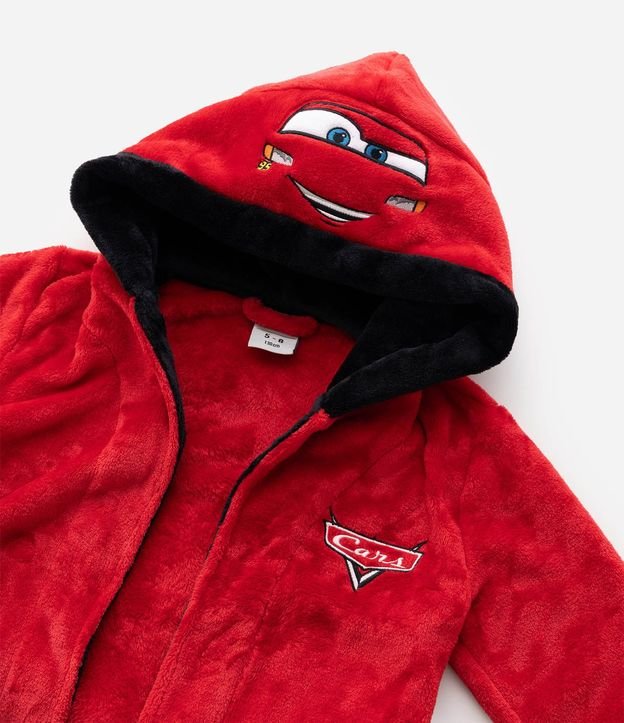 Bata de Baño Infantil con Estampa de Rayo Mcqueen – Talle 3 a 12 años 5