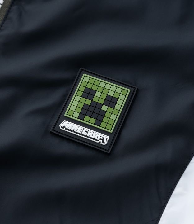 Campera Infantil Rompe Viento con Estampa Minecraft – Talle 5 a 14 años 8