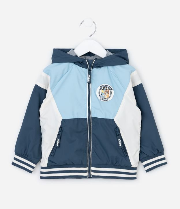 Campera Infantil Rompe Viento con Estampado Bluey – Talle 1 a 6 años 2