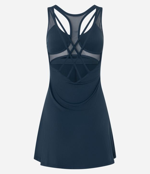 Vestido Deportivo en Microfibra con Shorts Interno 7