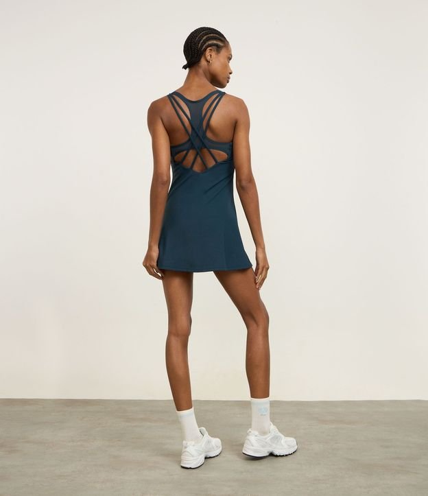 Vestido Deportivo en Microfibra con Shorts Interno 5