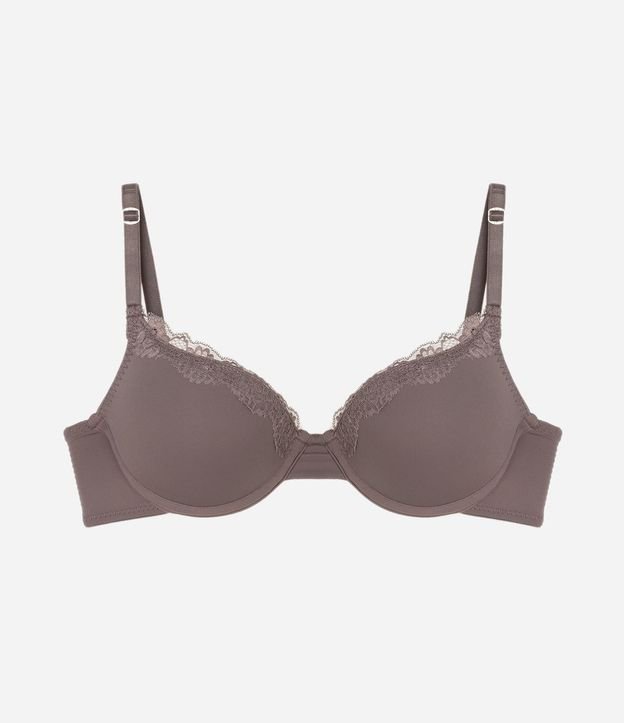Soutien Push Up con Copa en Microfibra con Detalles en Encaje 5