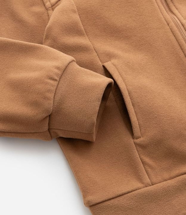 Buzo Infantil en Polar Fleece con Capucha y Bordado – Talle 1 a 5/6 años 5