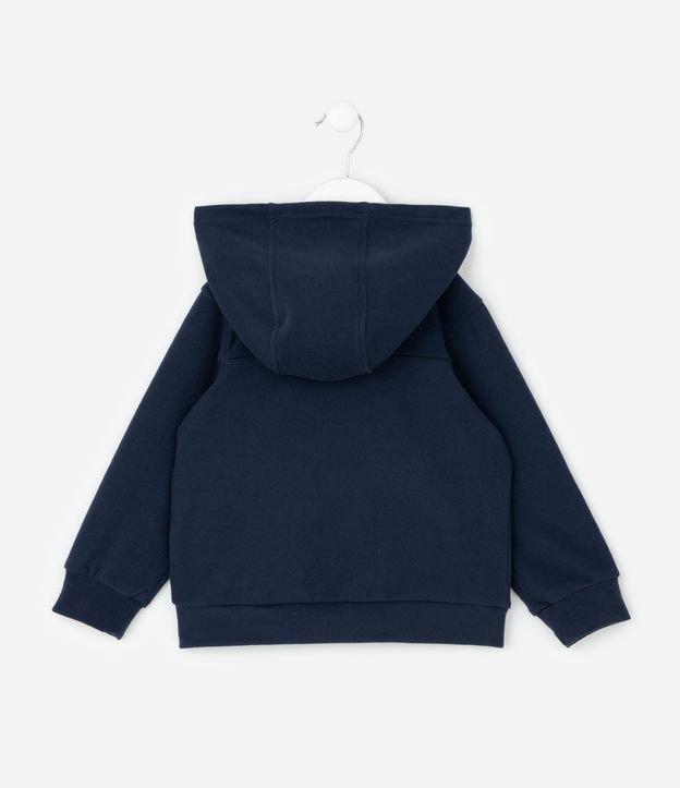 Buzo Infantil en Polar Fleece con Capucha y Bordado – Talle 1 a 5/6 años 3