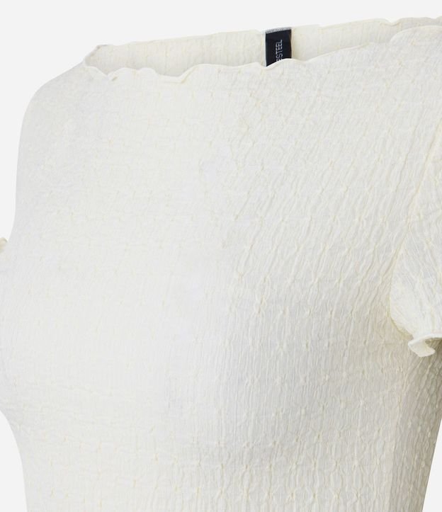 Blusa con Textura y Ondas en los Biés 5