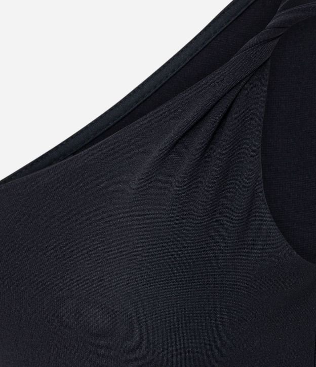 Blusa Hombro Único en Punto Roma con Detalle Torcido 6