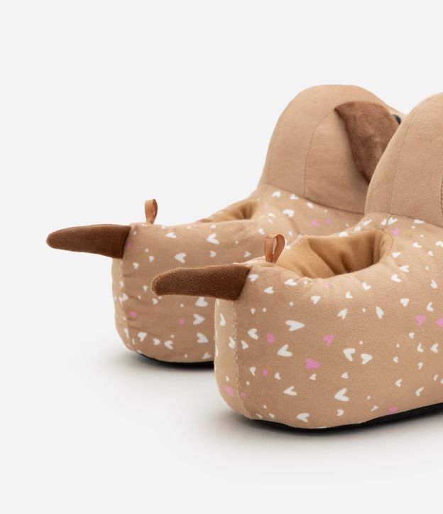 Pantufla Infantil Perro con Corazones - Talle 29 al 36 2