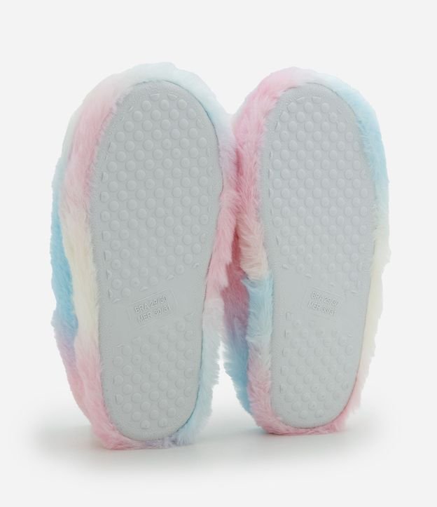 Pantufla en Fleece Felpado con Detalle Delantero - Talle 30 al 36 4
