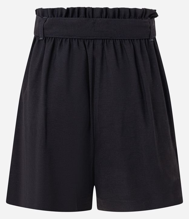 Short Clochard Sastre en Viscosa con Cinturón Lazo 6