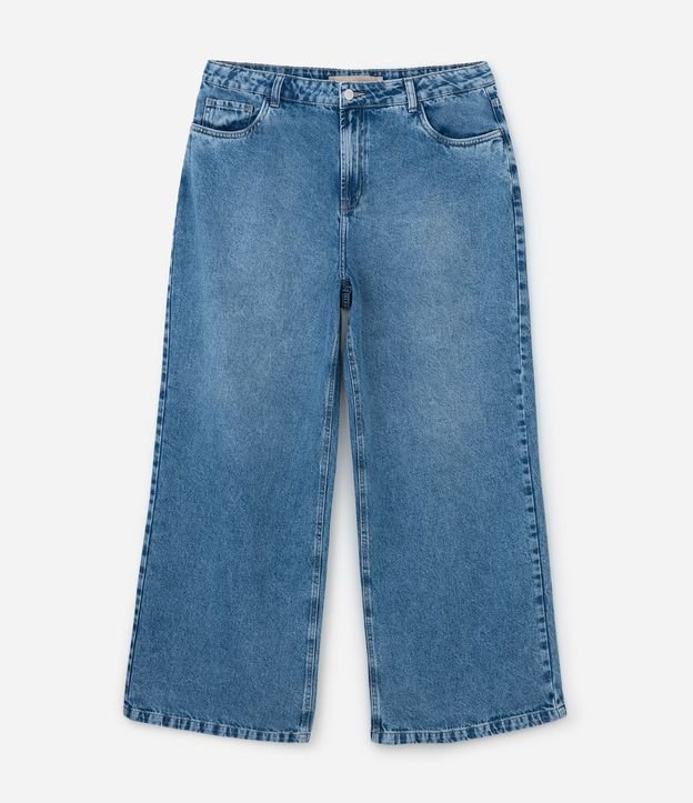 Pantalón Wide Leg Básica en Jeans Curve & Plus Size 7
