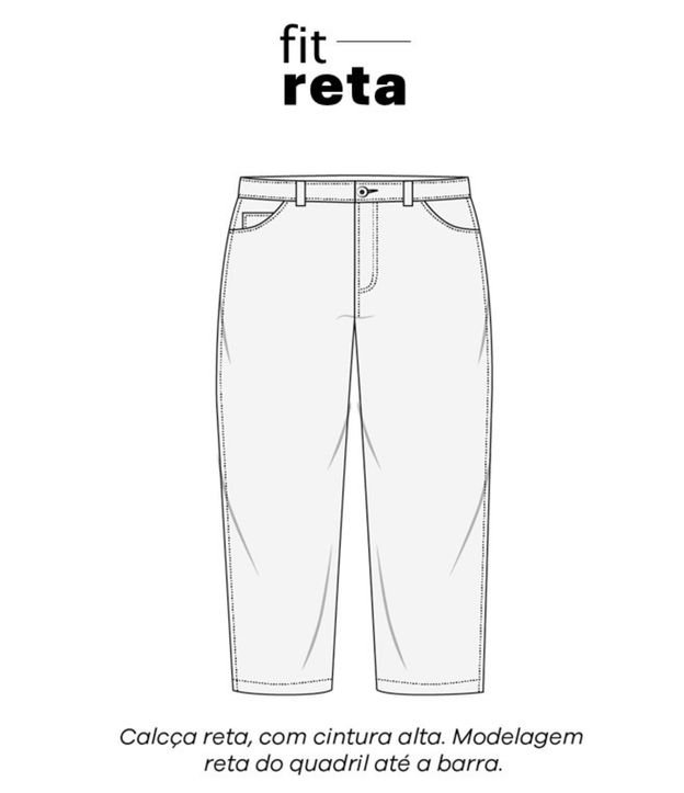 Pantalón Recto en Jeans con Cinturón Curve & Plus Size 5