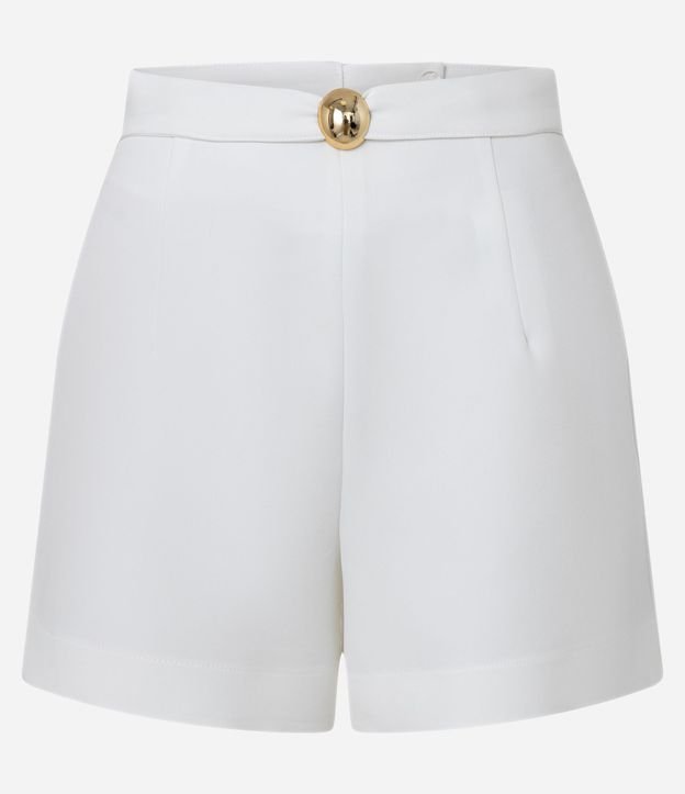 Short Recto Sastre con Adornos Metalizados 5