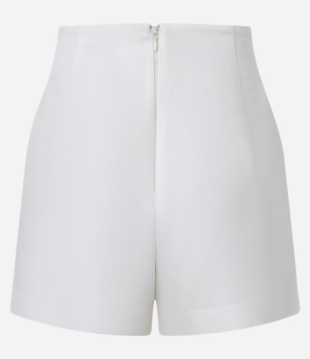 Short Recto Sastre con Adornos Metalizados 6