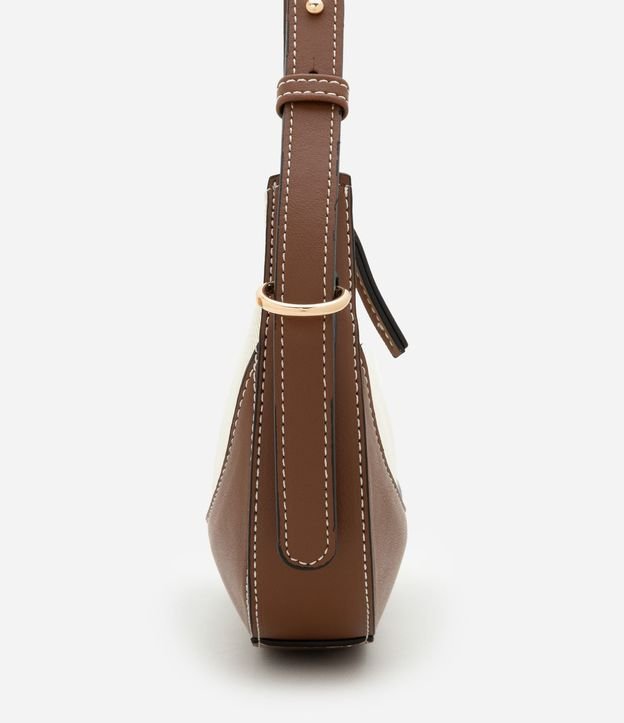 Cartera Baguette Mediana con Rayas Boho Romántico 3