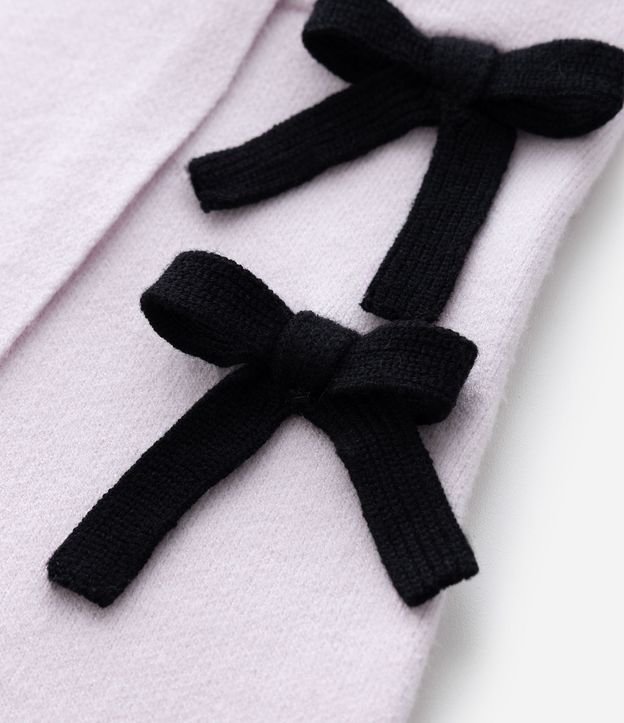 Short pollera Infantil con Moñitas Aplicados – Talle 1 a 5/6 años 5