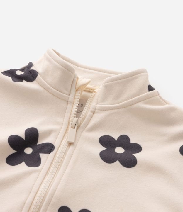 Campera Infantil Manga Larga Estampa Floral - Talle 1 a 6 años 4