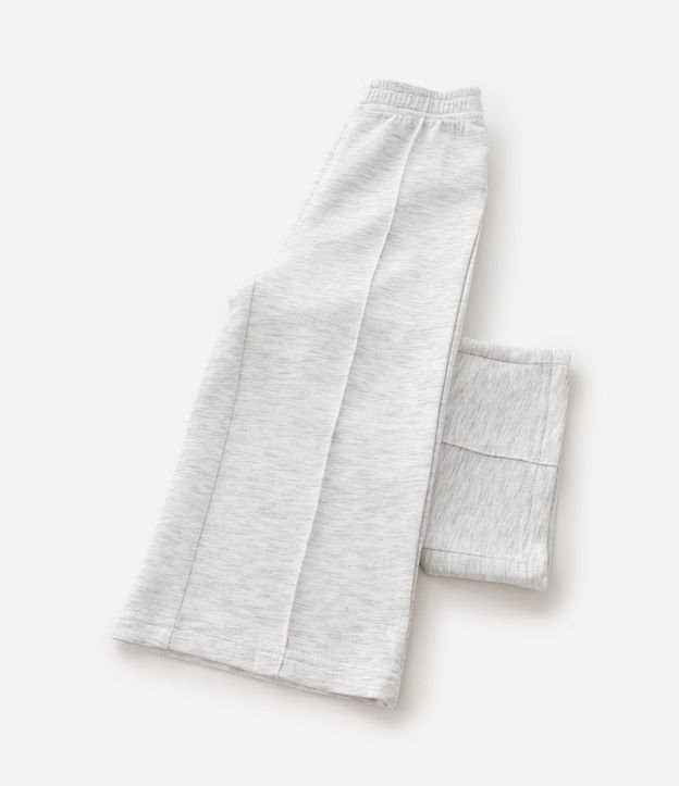 Pantalón Infantil Wide Leg en Algodón sin Felpa – Talle 1 a 6 años 5