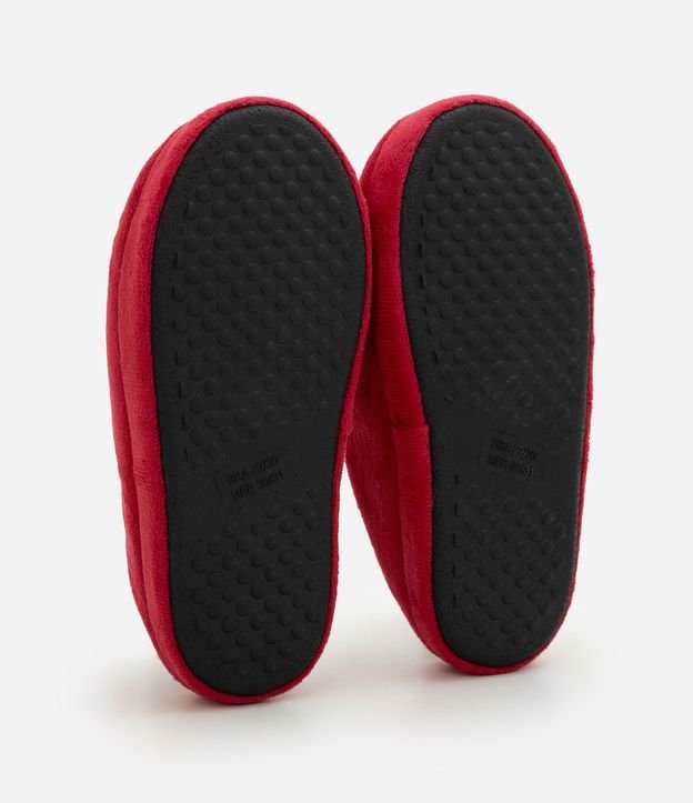 Pantufla Infantil Hombre Araña en Fleece - Talle 27 al 36 4