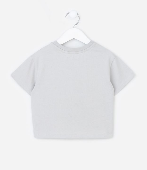 Remera Infantil en Cotton con Estampa de Doces - Talle 1 a 6 años 3
