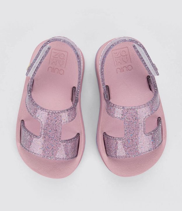 Sandalia Infantil con Purpurina Zaxy Nina - Talle 19 al 27 3