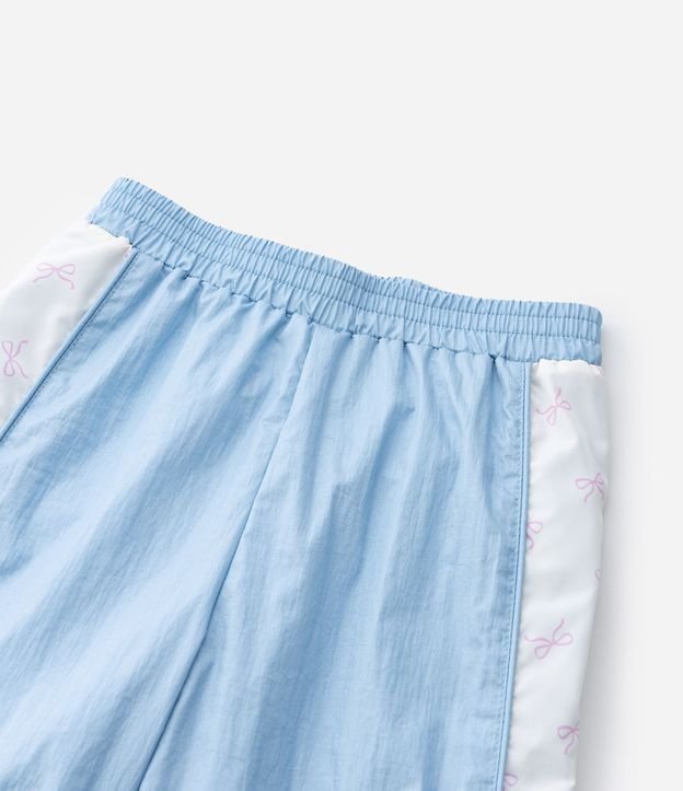 Pantalón Infantil Wide Leg en Microfibra con Recorte Lateral - Talle 1 A 6 años 6