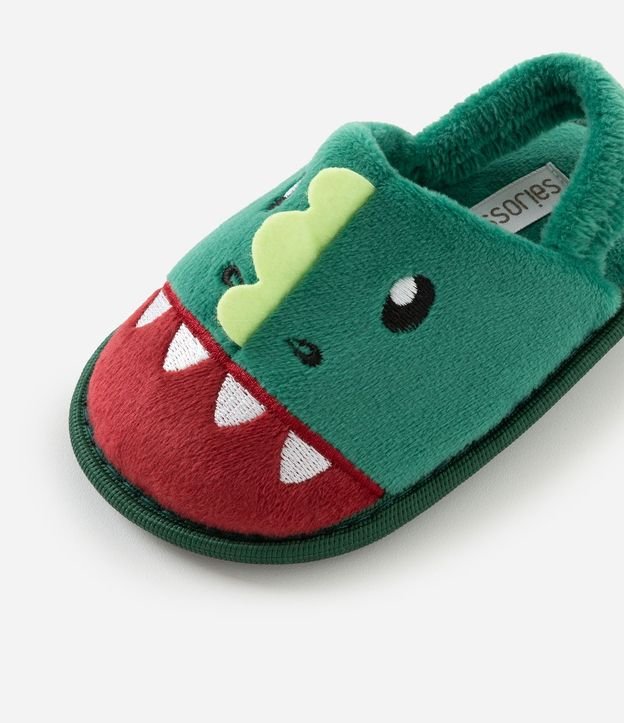 Pantufla Infantil Dinosaurio con Elástico – Talle 21 a 28 5
