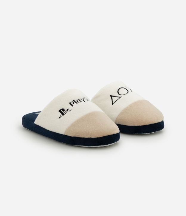Pantufla Ojota en Fleece PlayStation - Talle 29 al 38