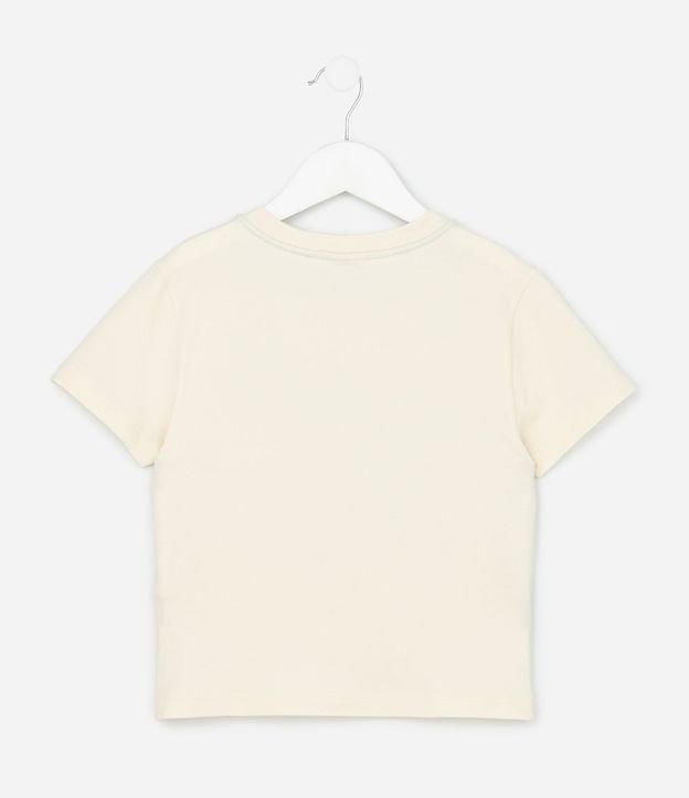 Remera Infantil Baby Tee con Estampa de Helado - Talle 5 A 14 3