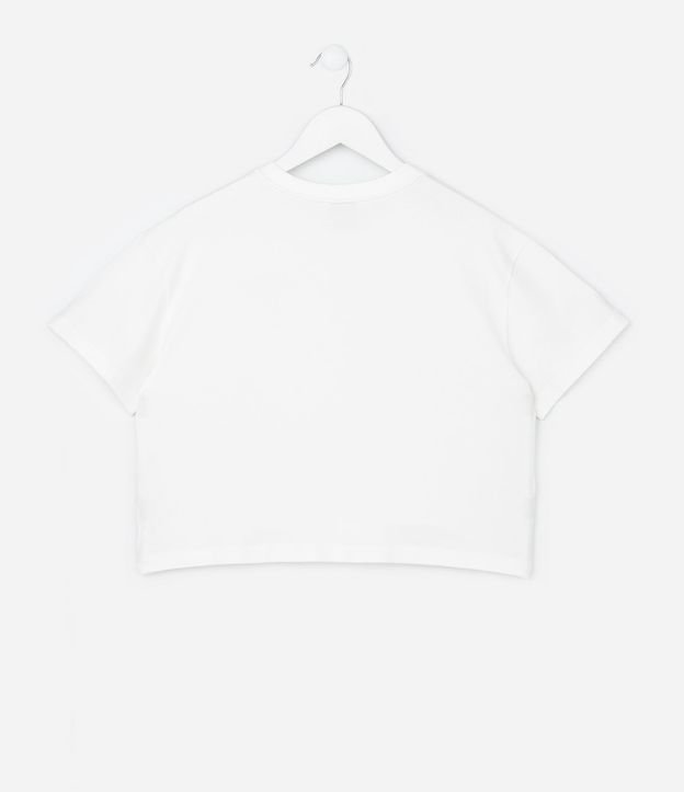 Remera Infantil Regular con Bordado de Lazos - Talle 5 a 14 años 2