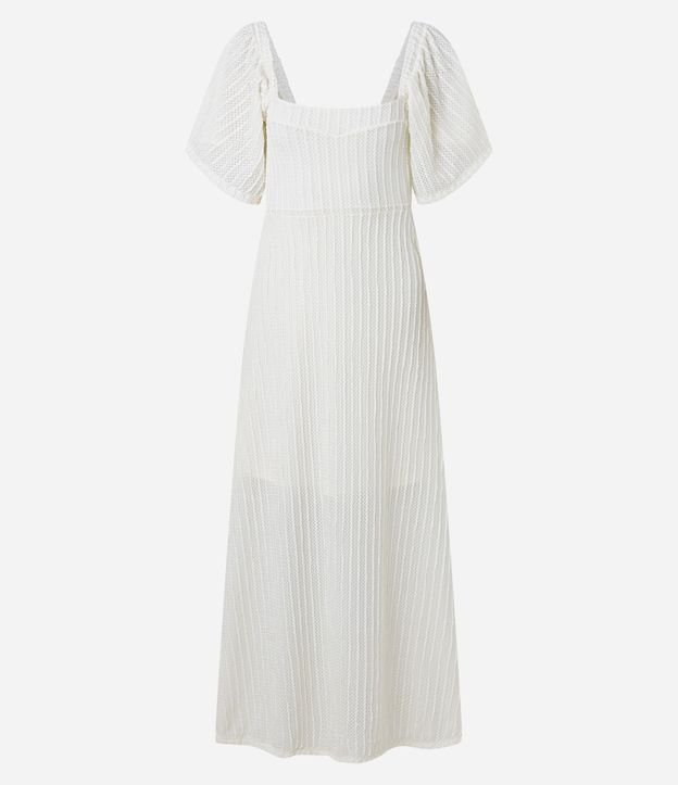 Vestido New Midi en Laise con Escote Cuadrado 5