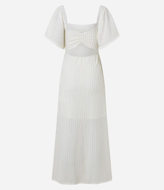 Vestido New Midi en Laise con Escote Cuadrado 8
