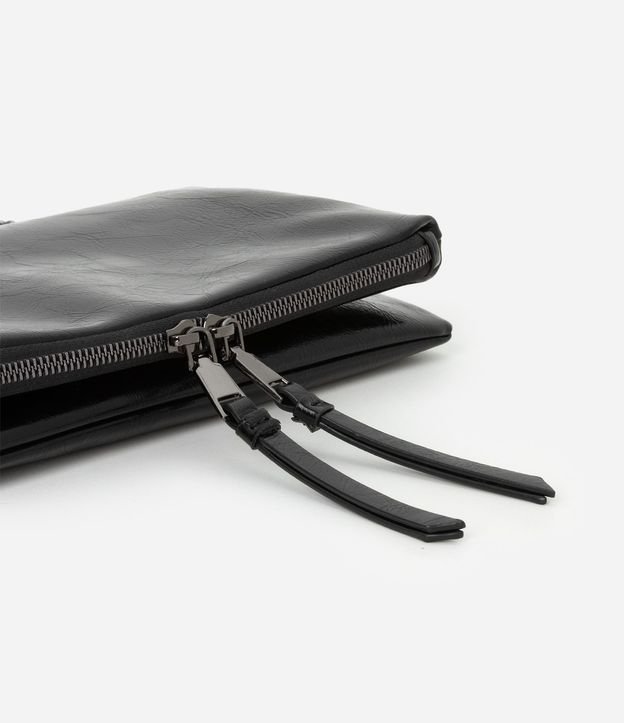Cartera Transversal Mediana con Asa de Cadenas 6