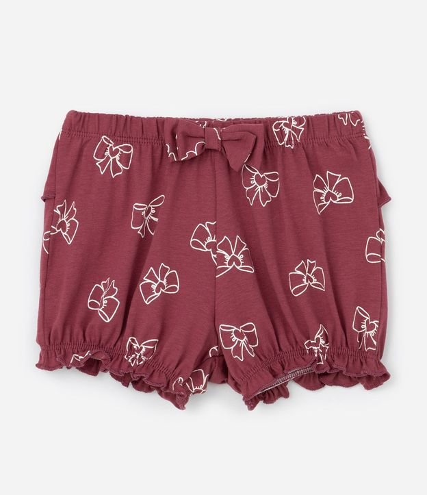 Conjunto Infantil Bata con Bolsillos y Estampado De Moñitas – Talle RN A 18 Meses 4